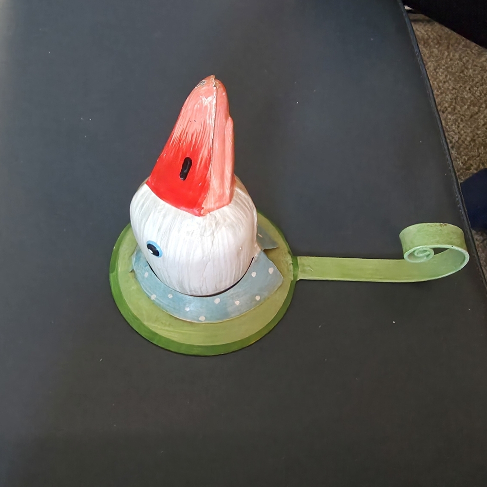 Metal Handpainted Goose Hook/unique Handsome Goose.